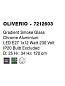 7212603 OLIVERIO Novaluce светильник LED E27 1x12W IP20