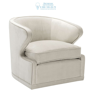 111937 Chair Dorset pebble grey Eichholtz