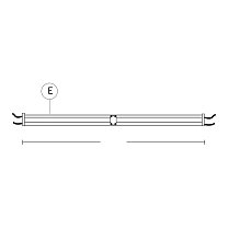 Airtek One AC303NEINT, E — линейная, короткая, чёрный матовый