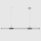 LINEUP SP24W LED CHROME Crystal lux LINEUP Светильник подвесной LED 24W 2880Lm — фото 1