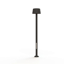 Bark N° 1; Satin-finish PMMA Built-in LED 2700°K warm white 41W; Black grey