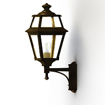 Place des Vosges 2 N° 4; Clear glass E27 105W; Gold patina