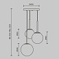 MOD321PL-03B Maytoni Basic form Подвесной светильник 40W Черный — фото 1