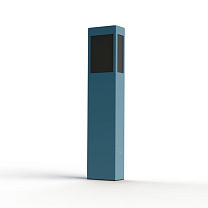 Brick² N° 3; Black PMMA E27 23W; Blue