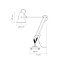 Original 1227 Giant Jet Black Satin Anglepoise, торшер — фото 5