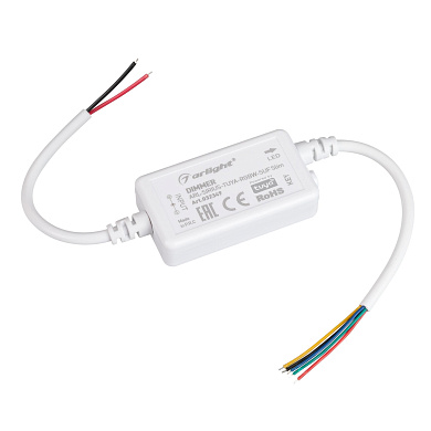 032349 Arlight Диммер ARL-SIRIUS-TUYA-RGBW-SUF Slim (12-24V, 4x1.5A, 2.4G)