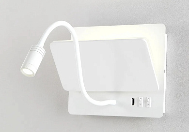 Бра Crystal Lux DUO AP9W LED WH