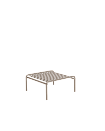 M0741021 La Petite Friture WEEK-END Кофейный стол садовый металлический песочный