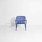 M0741806 WEEK-END Petite Friture Кресло садовое металлическое синее — фото 1