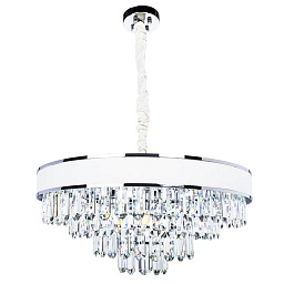 A1002LM-8CC Arte Lamp DIADEM подвесная люстра с хрустальными элементами