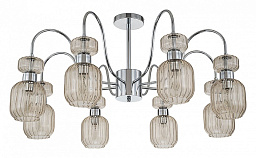 люстра с восемью плафонами на штанге