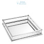 111643 Tray Cora square nickel finish Eichholtz