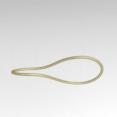 Rotaliana Squiggle H4 LED SP люстра дизайнерская матовое золото 1SQH400004ZL0