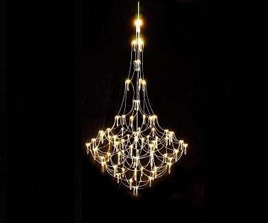 Люстра Kink Light Галанта золото 07888-100,33(21)
