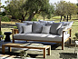 Gervasoni Outdoor 4-местный садовый диван из ткани Gervasoni
