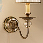 Kolarz Ascot 0195.61.4 настенный светильник состаренная латунь ширина 22cm макс. высота 14cm 1 лампа e14 — фото 2