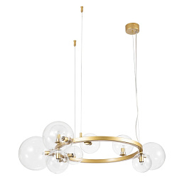 A7790SP-10GO Arte Lamp VINCENT подвесная люстра с десятью шарообразными плафонами