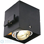 115351 SLV AIXLIGHT PRO 50, 1 FRAMELESS корпус безрамочный для 1-го светильника MODULE, черный — фото 6