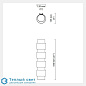 RING Applique настенный светильник CTO LIGHTING RINWATBZ — фото 3