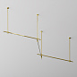 TRX154-111BS Maytoni Busbar trunkings Flarity Шинопровод накладной/подвесной Латунь — фото 5
