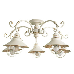 A4577PL-5WG Arte Lamp GRAZIOSO люстра с шестью плафонами на хромированной арматуре