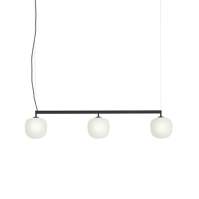Rime Rail Lamp линейный светильник Muuto Black RIMRAI01