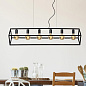 00425/06/30 Lucide Fabian подвесной светильник с продолговатой рамой и пятью плафонами — фото 2