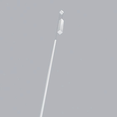 Spillo Icone Одинарный подвес Beam, Oblong, Bar, Square белый i-c-0590