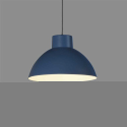 C391039BAZ ACB Iluminacion Krabi подвесной светильник куполообразной формы, корпус синий