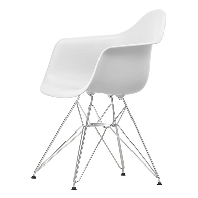 4055737292316 Eames Plastic Vitra Стул обеденный, белый/хром