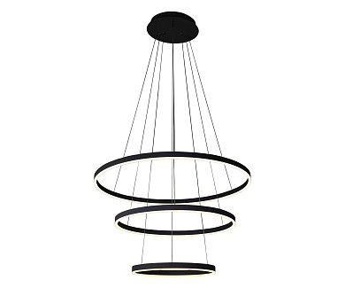 Люстра Kink Light Тор черный d80+60+40 08223,19A(4000K)