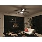 60" Humble 5 Blade LED Indoor Ceiling Fan Character Bronze люстра-вентилятор 300415CHZ Kichler — фото 4