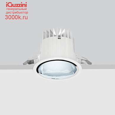 N135 Reflex iGuzzini wall-washer luminaire - Ø 153 mm - warm white - frame