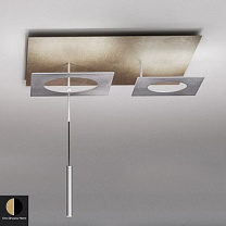 PETRA  PLAFONIERA 42+13W 3000K ORO  ETRUSCO -NERO