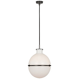 TOB5486PN-WG/CG Visual Comfort Maxey подвесной светильник с шарообразным стеклянным плафоном