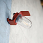 154001107 Roger Pradier Sherlock T1 N°1 GRIS NOIR 107 CLEAR GLASS E27 Накладное бра — фото 4