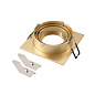 1007341 SLV NEW TRIA® 75 mount. ring square r.gold монтажное квадратное кольцо — фото 2