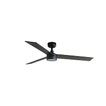 RUDDER 3 L Black/walnut fan 20W SWT 0-10V