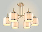 Люстра Crystal Lux SERGIO PL6 GOLD — фото 1
