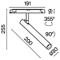 TR141-2-6W3K-M-B Maytoni Focus T Трековый светильник 6W 270лм Черный — фото 1