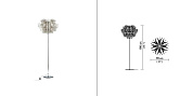 FIORELLA FLOOR LAMP FUME'