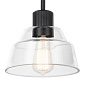 Eastmont 1 Light Mini Pendant Black подвесной светильник 52405BK Kichler — фото 10