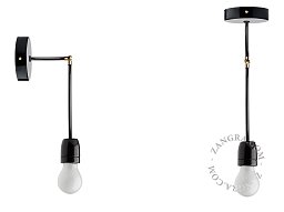 Настенно-потолочный светильник Zangra Pure Porcelain 036.033 на штанге