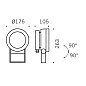 Прожектор Simes Minipointer 6LED регулируемый белый S.2701 — фото 15