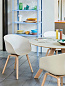 AA207-D159-AA51 Hay About a Chair Кресло ACC 22 2.0, лакированный дуб / белый — фото 1