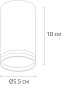 A2266PL-1BK Arte Lamp Imai точечный накладной светильник GU10 1х15W — фото 2