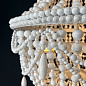 40.1934-0 Imperiumloft Rh Anselme White Wood Large Chandelier подвесная люстра 40W — фото 4