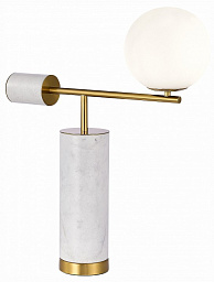 SL1008.504.01 ST-Luce Danese настольная лампа, 5Вт, 4000K, белый;латунь