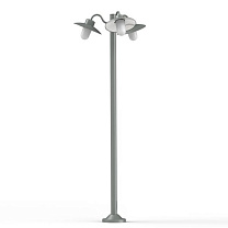 Belcour N° 6; Frosted glass E27 60W; Metal grey