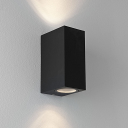 1310004 Astro lighting Chios настенный светильник прямоугольной формы с двусторонним направлением света чёрный